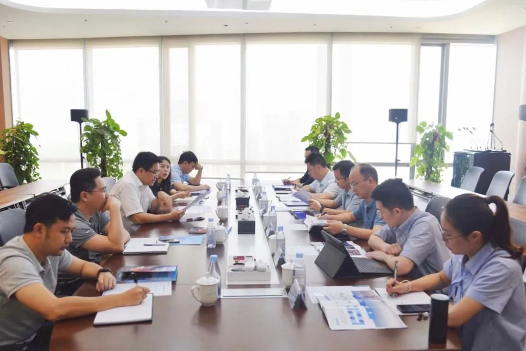 广西推算中心董事长黄永刚一行到访集团888集团